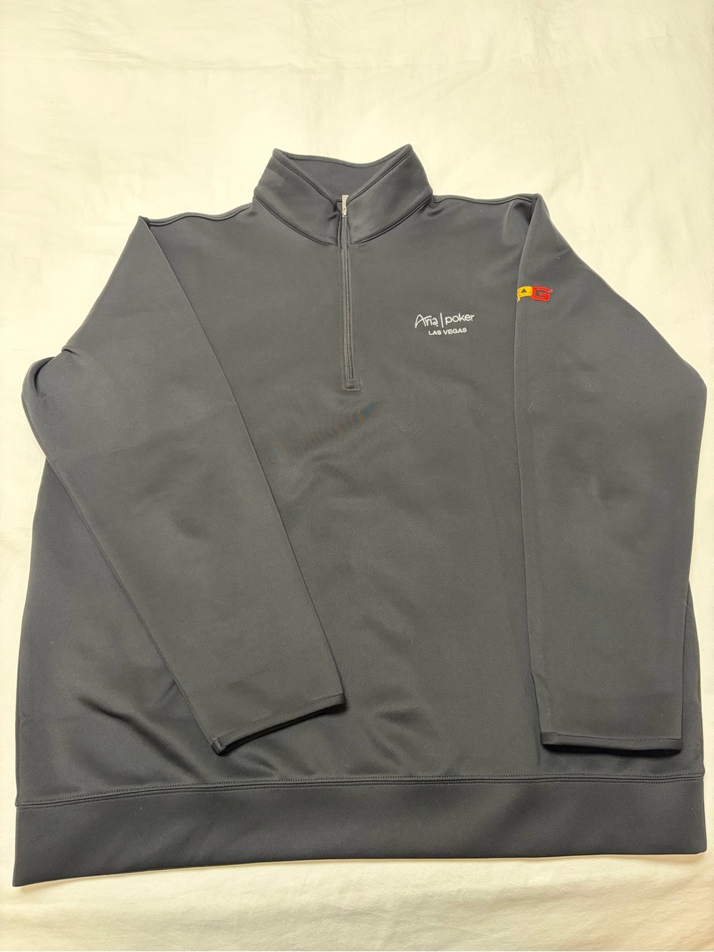 Men’s Quarter-Zip Pullover Jacket - black